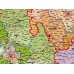 Nástěnná mapa ČR administrativní velká